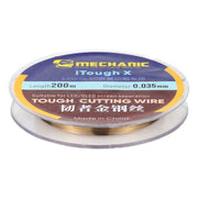 MECHANIC iTough X 200M 0.035MM LCD OLED Screen Cutting Wire