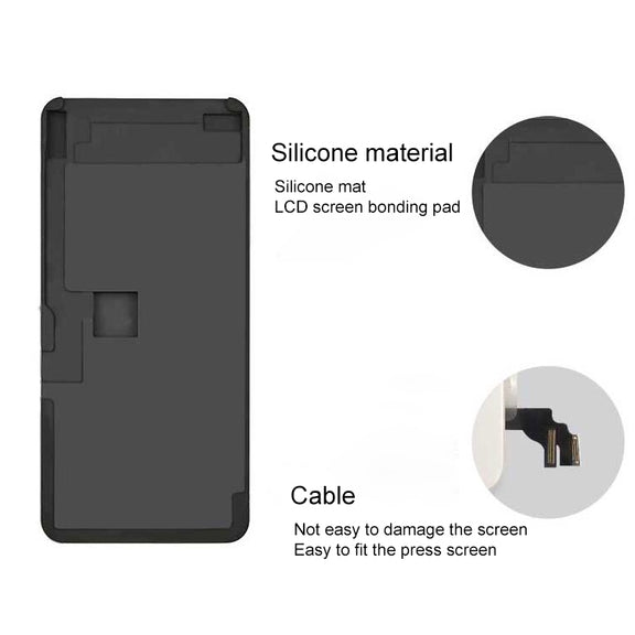XHZC LCD Screen No Overturning Flex Cable Fit Mat Glue Removal Mould for iPhone 11 Pro