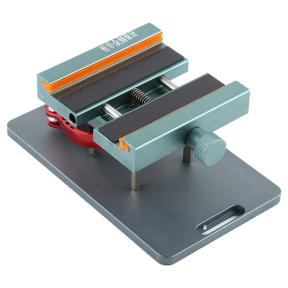XHZC-125 360 Degrees Rotating Multifunction PCB Fixture Mainboard Repair Holder + 4 in 1 Metal Crowbar Set