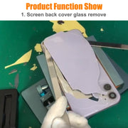 XHZC-125 360 Degrees Rotating Multifunction PCB Fixture Mainboard Repair Holder + 4 in 1 Metal Crowbar Set