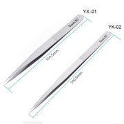 Qianli iNeezy YX-01 Stainless Steel Extra-sharp Thickened Tweezers Pointed Tweezers