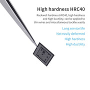 Qianli iNeezy YX-01 Stainless Steel Extra-sharp Thickened Tweezers Pointed Tweezers