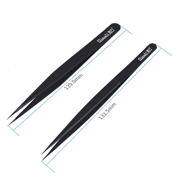 Qianli iNeezy FX-03 Stainless Steel Extra-sharp Thickened Tweezers Pointed Tweezers