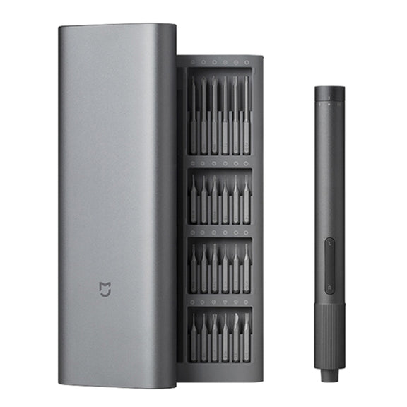 25 in 1 Original Xiaomi Mijia Electric Precision Screwdriver Kit Rechargeable Magnetic Aluminum Case