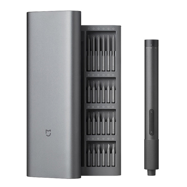 25 in 1 Original Xiaomi Mijia Electric Precision Screwdriver Kit Rechargeable Magnetic Aluminum Case