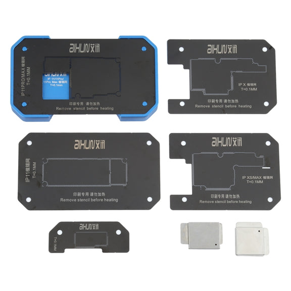 AIXUN FT06 Pro 6 in 1 PCB Printing Reballing Platform For iPX-iP11 Pro Max