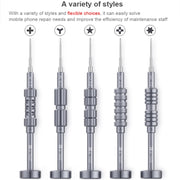 QIANLI 5 in 1 Multi-purpose 2D Grenade Magnetic Screwdriver Set