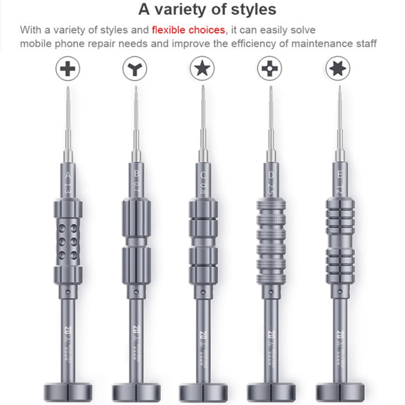 QIANLI 5 in 1 Multi-purpose 2D Grenade Magnetic Screwdriver Set