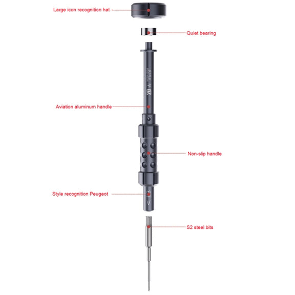 QIANLI 5 in 1 Multi-purpose 2D Grenade Magnetic Screwdriver Set