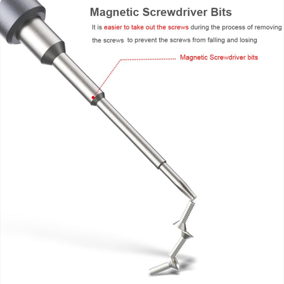 QIANLI 5 in 1 Multi-purpose 2D Grenade Magnetic Screwdriver Set