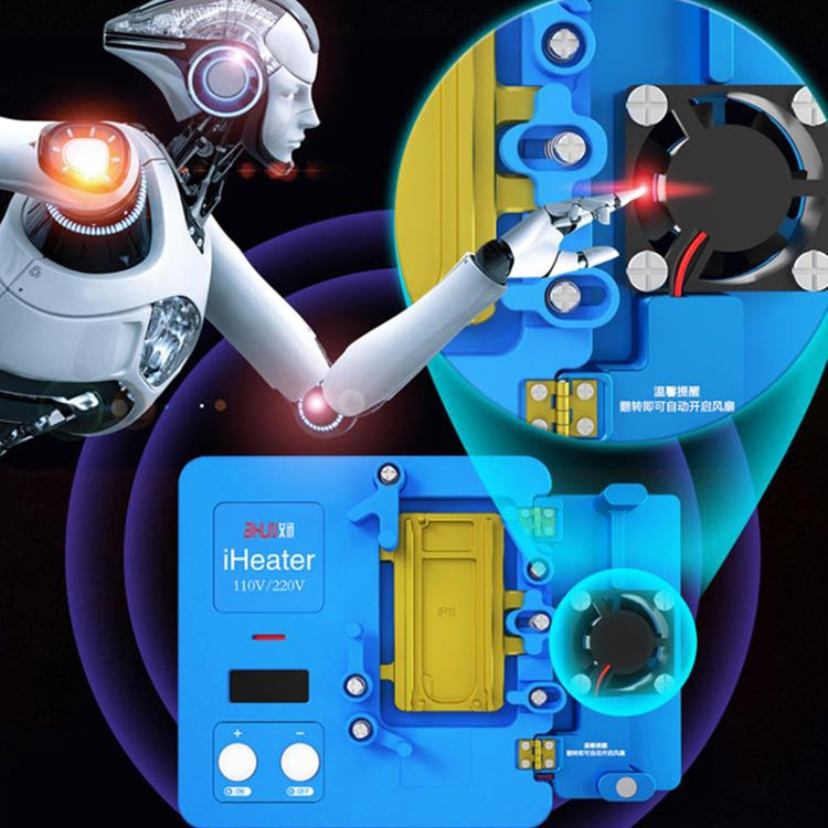 AIXUN iHeater Double Layers Board Pre-heating Soldering Rework Station, CN Plug