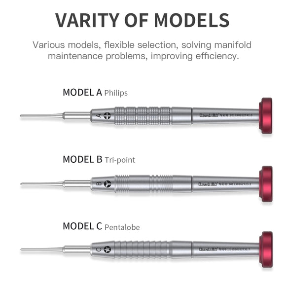 Qianli iFlying 3D Aluminum Handle Anti-slip Screwdriver, Pentalobe