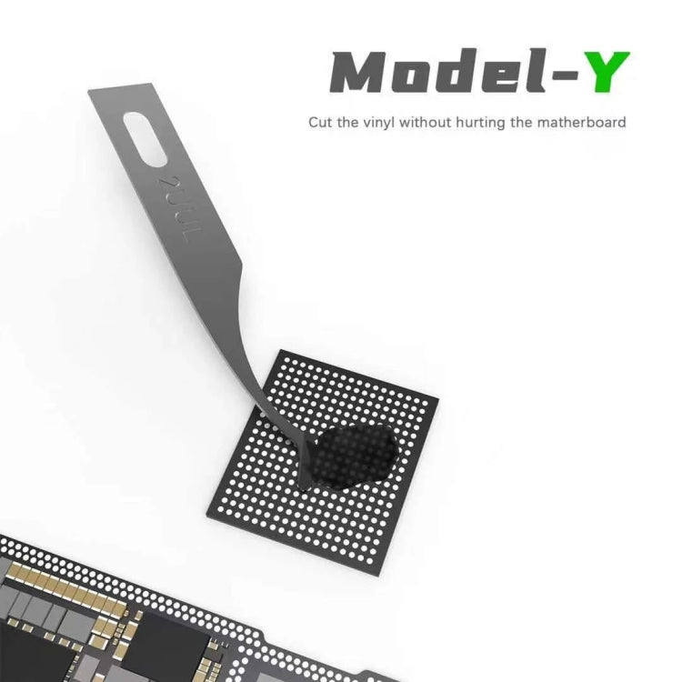 2UUL 5 in 1 PCB Clean Multifunctional Motherboard BGA Chip Glue Cleaning Scraping Pry Knife