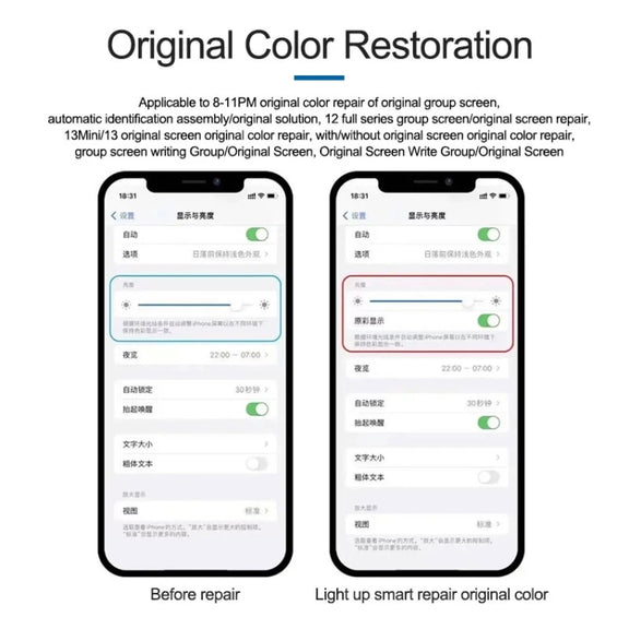 DL F210 Multifunctional Original Color Restoration Box For iPhone 8-13