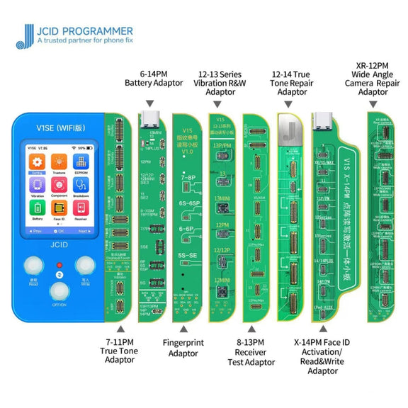 JC V1SE Testing Repair Face ID Dot Board Adaptor For iPhone X-15 Pro Max