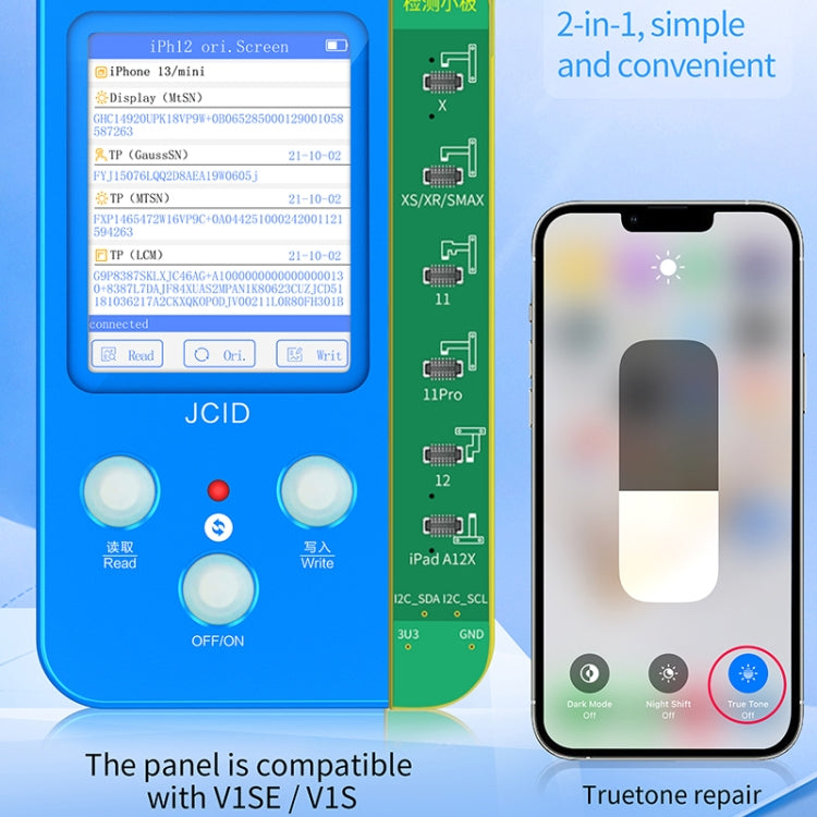 JC V1SE Testing Repair Face ID Dot Projector Board Adaptor For iPhone X-13 Pro