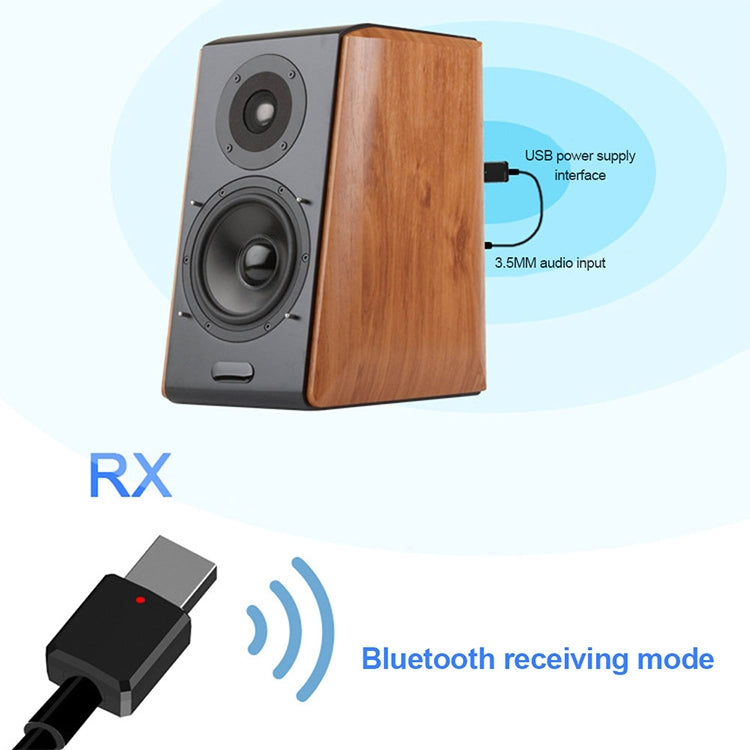 ZF169 Bluetooth5.0  Audio Receiver USB Bluetooth Adapter Bluetooth Transmitter Support Win8/10