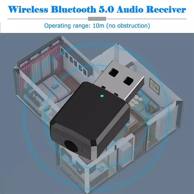 ZF169 Bluetooth5.0  Audio Receiver USB Bluetooth Adapter Bluetooth Transmitter Support Win8/10
