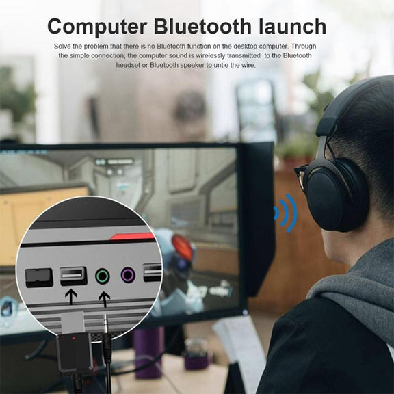 ZF169 Bluetooth5.0  Audio Receiver USB Bluetooth Adapter Bluetooth Transmitter Support Win8/10