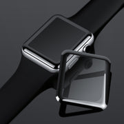 2 PCS mocolo 0.33mm 9H 3D Round Edge Tempered Glass Film for Apple Watch Series 3 38mm