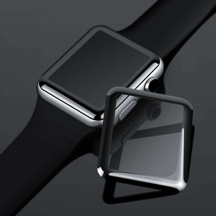2 PCS mocolo 0.33mm 9H 3D Round Edge Tempered Glass Film for Apple Watch Series 3 38mm