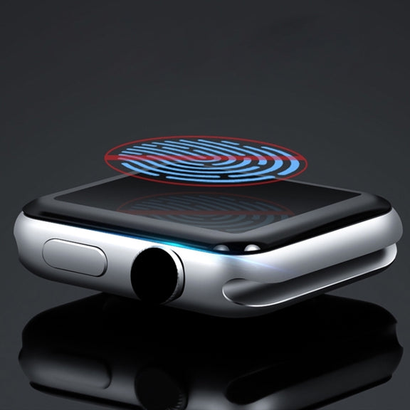 2 PCS mocolo 0.33mm 9H 3D Round Edge Tempered Glass Film for Apple Watch Series 4 40mm