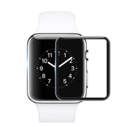 2 PCS mocolo 0.33mm 9H 3D Round Edge Tempered Glass Film for Apple Watch Series 3 42mm