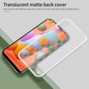 For Samsung Galaxy A11 US PINWUYO Series 2 Generation PC + TPU Anti-drop All-inclusive  Protective Case(white)