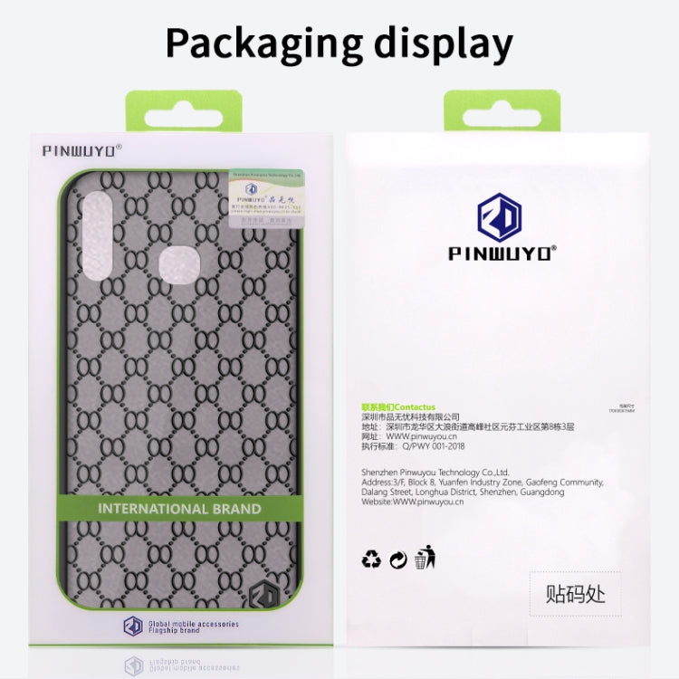 For Samsung Galaxy A70E PINWUYO Series 2 Generation PC + TPU Water-resistant and Anti-drop All-inclusive Protective Case(Blue)