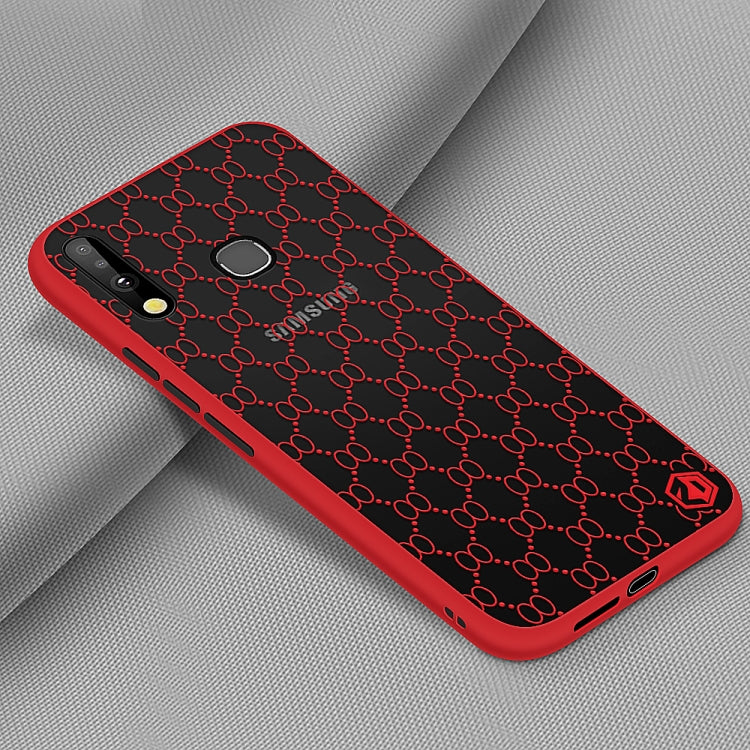 For Samsung Galaxy A70E PINWUYO Series 2 Generation PC + TPU Water-resistant and Anti-drop All-inclusive Protective Case(Red)