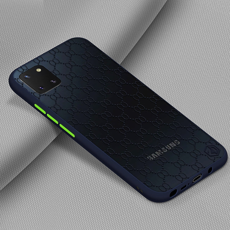 For Samsung Galaxy A81/Note10 Lite PINWUYO Series 2 Generation PC + TPU Water-resistant and Anti-drop All-inclusive Protective Case(Blue)