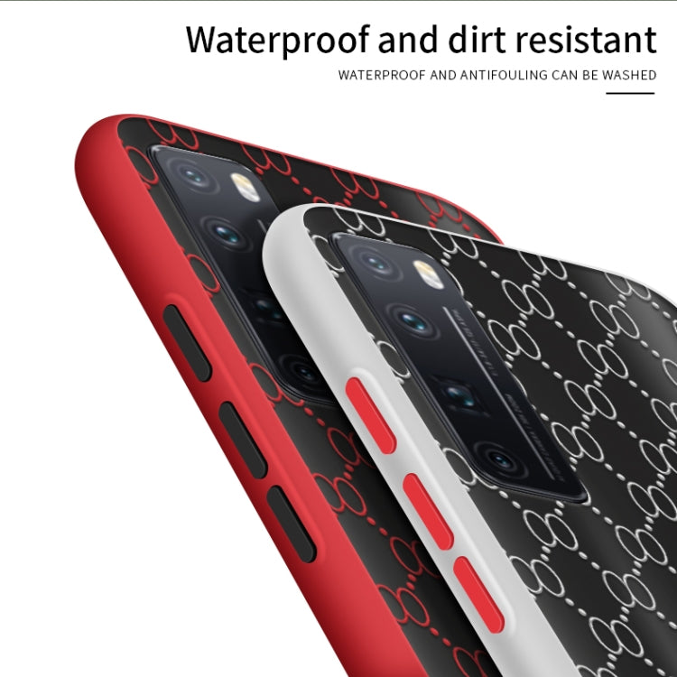 For Huawei nova7 Pro PINWUYO Series 2 Generation PC + TPU Water-resistant and Anti-drop All-inclusive Protective Case(Red)