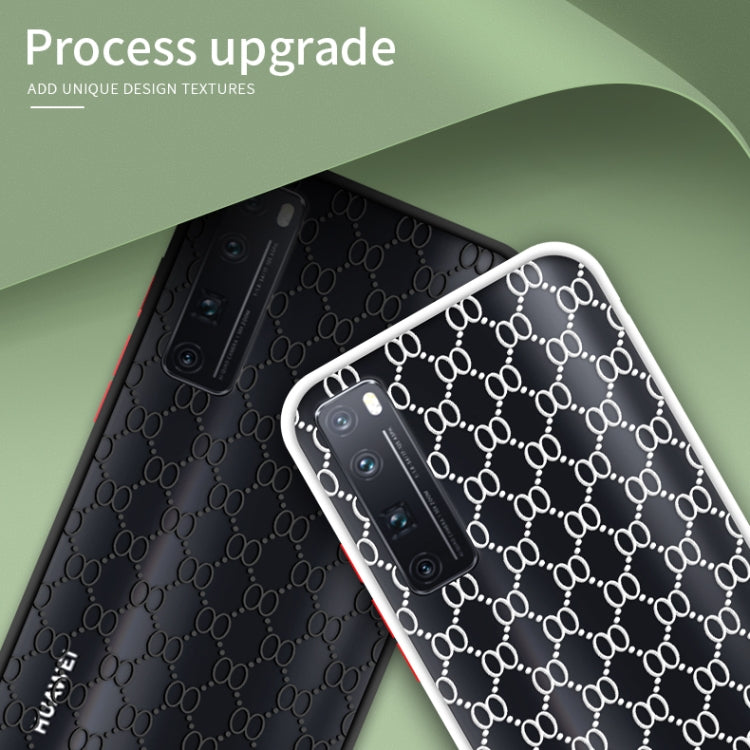 For Huawei nova7 Pro PINWUYO Series 2 Generation PC + TPU Water-resistant and Anti-drop All-inclusive Protective Case(Red)