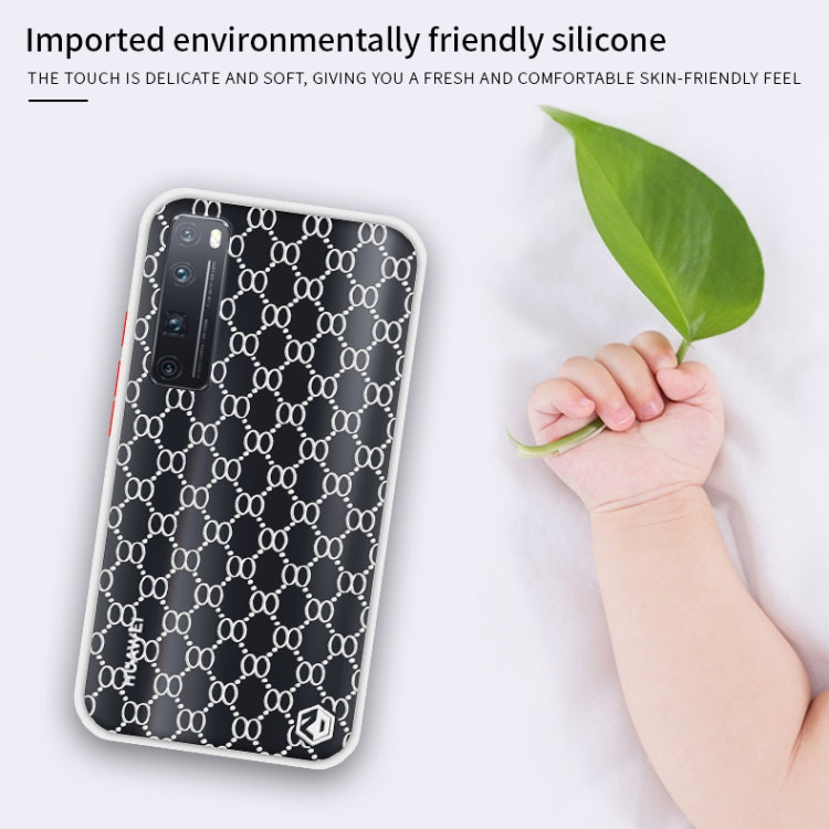 For Huawei nova7 Pro PINWUYO Series 2 Generation PC + TPU Water-resistant and Anti-drop All-inclusive Protective Case(Red)
