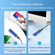 ORICO TCM2M-C3 M.2 SSD Dual Protocol Hard Disk Case