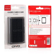 OIVO IV-SW029 24in1 Game Memory Card Storage Box Card Case Holder For Nintendo Switch(Grey)