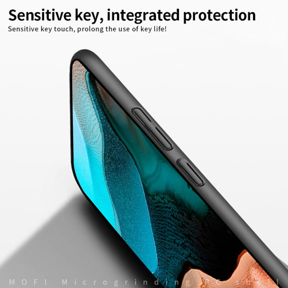 For Xiaomi Redmi K30 Pro MOFI Frosted PC Ultra-thin Hard Case(Black)