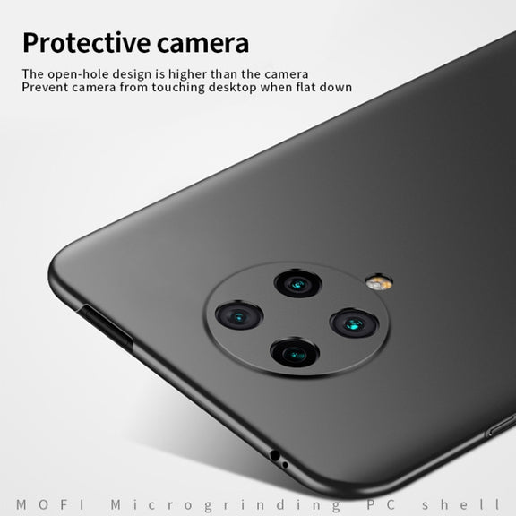 For Xiaomi Redmi K30 Pro MOFI Frosted PC Ultra-thin Hard Case(Black)