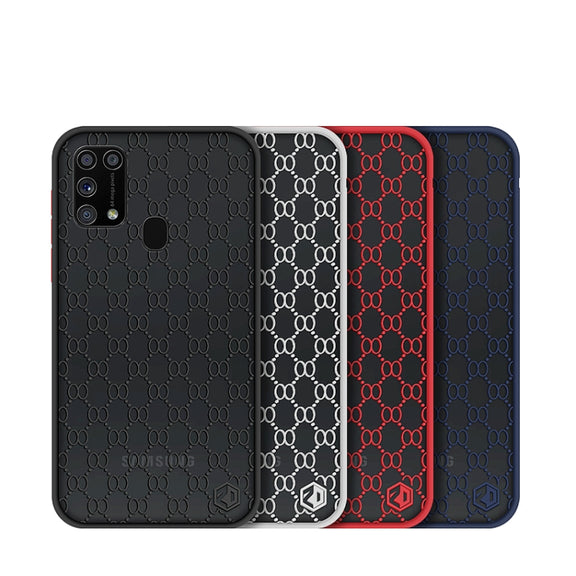 For Samsung Galaxy M31 PINWUYO Series 2 Generation PC + TPU Water-resistant and Anti-drop All-inclusive Protective Case(Blue)