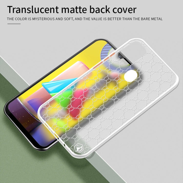 For Samsung Galaxy M31 PINWUYO Series 2 Generation PC + TPU Water-resistant and Anti-drop All-inclusive Protective Case(Blue)
