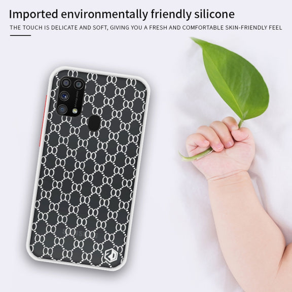 For Samsung Galaxy M31 PINWUYO Series 2 Generation PC + TPU Water-resistant and Anti-drop All-inclusive Protective Case(Blue)