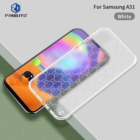 For Samsung Galaxy A31 PINWUYO Series 2 Generation PC + TPU Water-resistant and Anti-drop All-inclusive Protective Case(White)