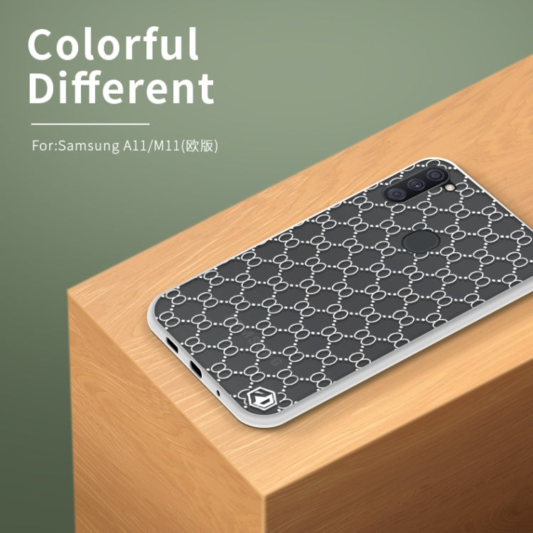 For Samsung Galaxy A11 / M11(EU) PINWUYO Series 2 Generation PC + TPU Water-resistant and Anti-drop All-inclusive Protective Case(Black)