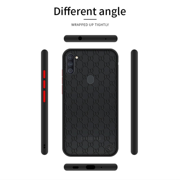 For Samsung Galaxy A11 / M11(EU) PINWUYO Series 2 Generation PC + TPU Water-resistant and Anti-drop All-inclusive Protective Case(Black)