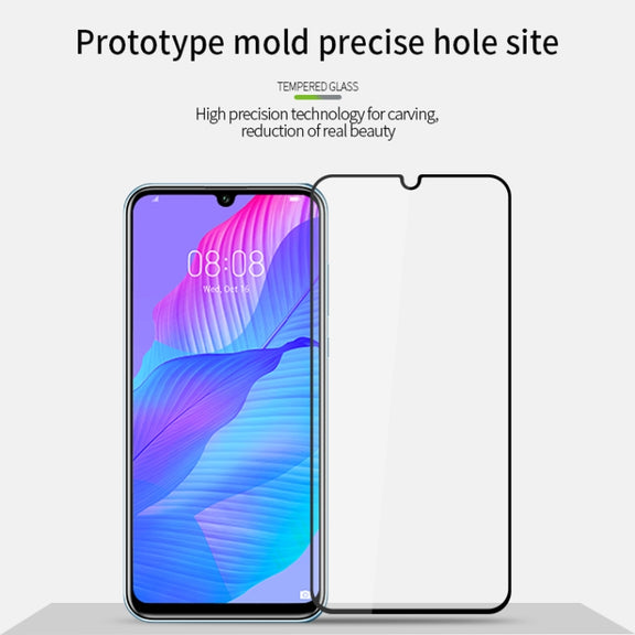 For Huawei Y8P / P smart S PINWUYO 9H 2.5D Full Screen Tempered Glass Film(Black)