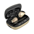 T20 TWS Bluetooth 5.0 Touch Wireless Bluetooth Earphone with Three LED Battery Display & Charging Box, Support Call & Voice Assistant(Champagne Gold) - TWS Earphone by PMC TechLife | Online Shopping South Africa | PMC TechLife
