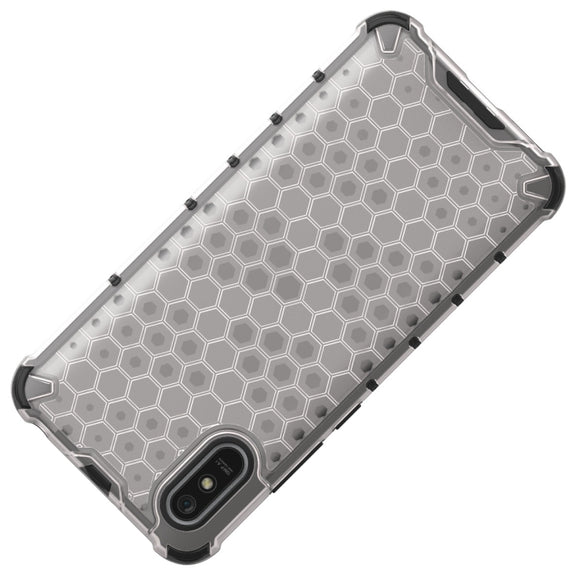 For Xiaomi Redmi 9A Shockproof Honeycomb PC + TPU Case(Green)