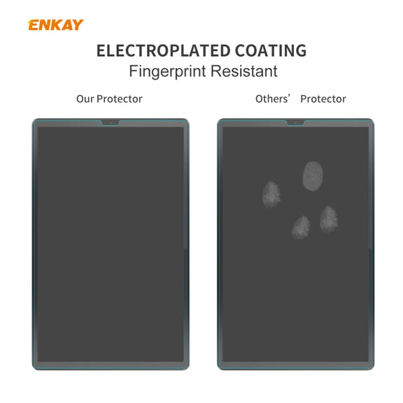 For Lenovo M10 Plus 10.3 ENKAY Hat-Prince 0.33mm 9H Surface Hardness 2.5D Explosion-proof Tempered Glass Screen Protector