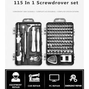 115 in 1 Precision Screw Driver Mobile Phone Computer Disassembly Maintenance Tool Set(Yellow)