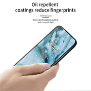 For OnePlus Nord PINWUYO 9H 3D Curved Full Screen Explosion-proof Tempered Glass Film(Black)